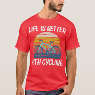 T-shirt Conception cool Cyclisme Pour Hommes Femmes Vélo C