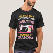 T-shirt Conception cool De Découpage Pour Femmes Grandma Q (Devant)