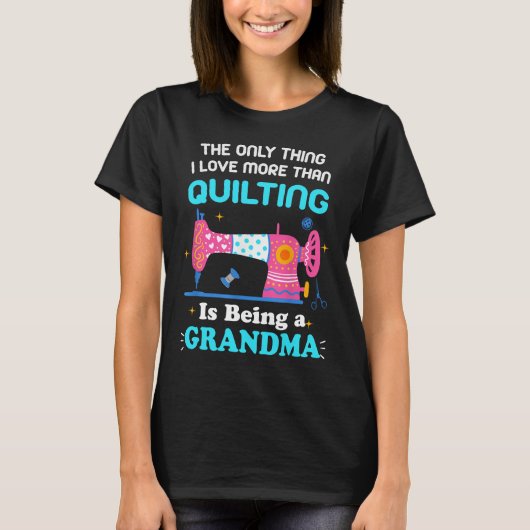 T-shirt Conception cool De Découpage Pour Femmes Grandma Q (Devant)