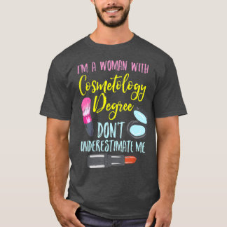 T-shirt Conception Cosmetologue Pour La Styliste Des Cheve