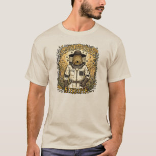 T-shirt Conception d'abeille de meilleur apiculteur au mon