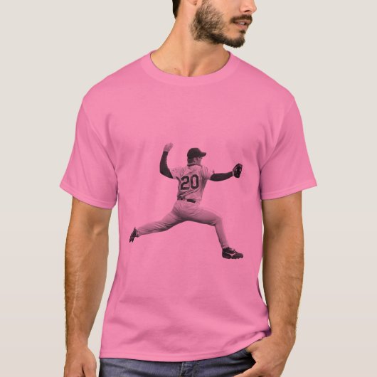 T-shirt Conception d'action sportive dynamique (Devant)