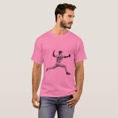 T-shirt Conception d'action sportive dynamique (Devant entier)