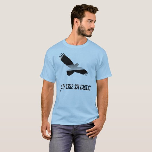 T-shirt Conception d'aigle (Devant entier)