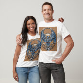 T-shirt conception d'ailes d'art abstrait (Unisexe)