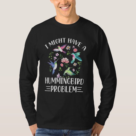 T-shirt Conception D'Alimentation De Colibri Pour Un Venti (Devant)