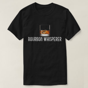 T-shirt Conception d'amant de Whiskey Chuchoteur de Bourbo