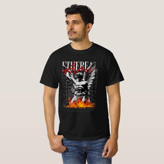T-shirt conception d'ange d'armure etherm (Devant entier)