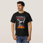T-shirt conception d'ange de l'armure d'éther (Devant entier)