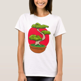 T-shirt Conception d'arbre en pot