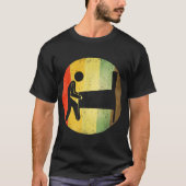 T-shirt Conception d'arcade classique en Pinball Retro (Devant)