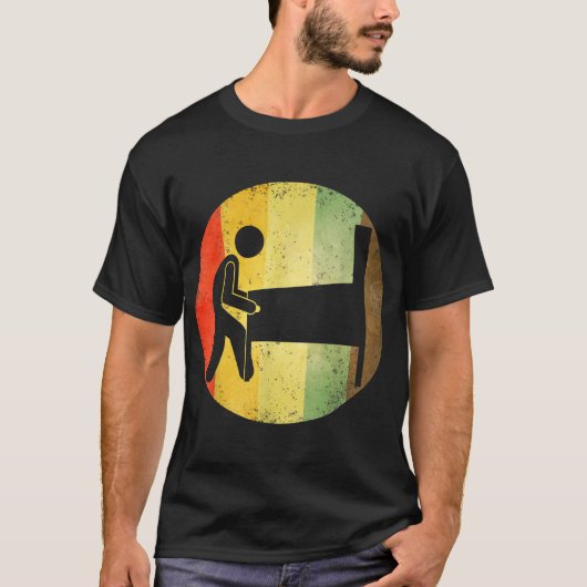 T-shirt Conception d'arcade classique en Pinball Retro (Devant)
