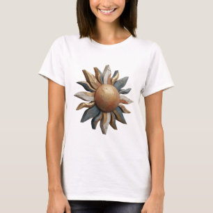 T-shirt Conception d'art abstrait argenté Cool v2