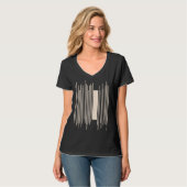 T-shirt Conception d'art moderne abstrait #26 (Devant entier)