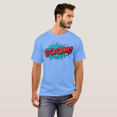 T-shirt Conception d'art pop de bande dessinée de dessin a (Devant entier)