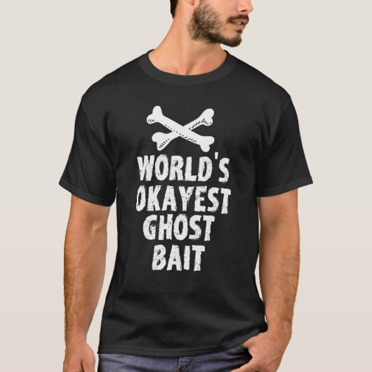 T-shirt Conception D'Attaque De Fantôme Pour Un Chasseur D (Devant)