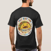 T-shirt Conception d'autocollants de tacos originaux – App (Dos)