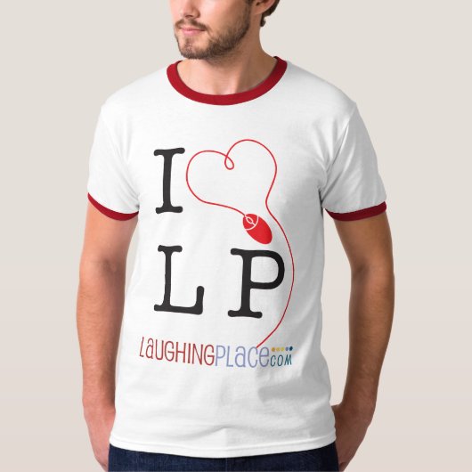 T-shirt Conception d'avant d'I (coeur) LP (Devant)