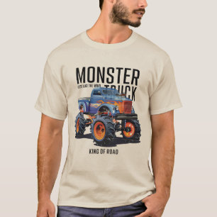 T-shirt Conception d'aventure tout-terrain de Monster Truc