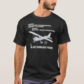 T-shirt Conception d'avion RC pour les constructeurs de mo (Devant)