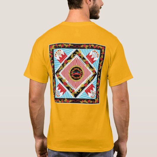 T-shirt Conception de bandana (Dos)