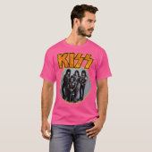 T-shirt Conception de bande Vintage (Devant entier)