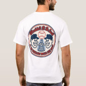 T-shirt Conception de baseball N'est-ce pas formidable (Dos)