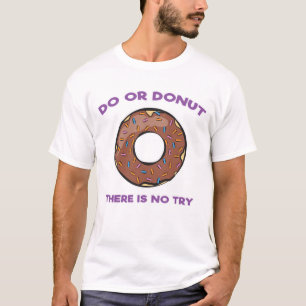 T-shirt Conception de beignet drôle