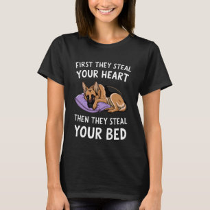 T-shirt Conception de Berger Allemand pour hommes femmes B