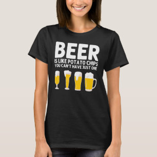 T-shirt Conception De Bières Pour Hommes Femmes Cerveza Bo