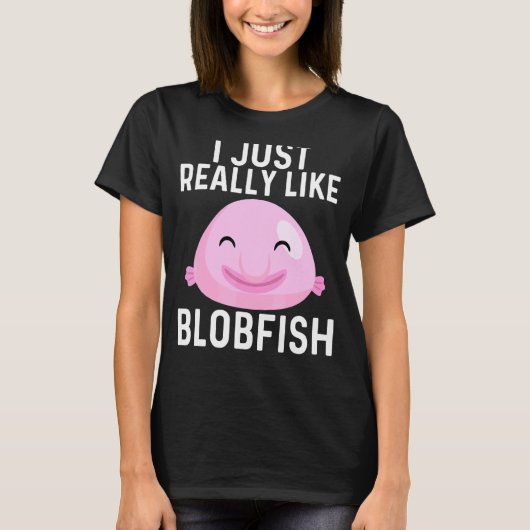 T-shirt Conception de blobfish cool pour hommes femmes pêc (Devant)
