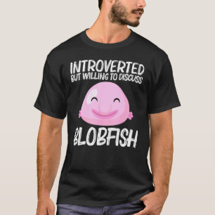 T-shirt Conception de blobfish cool pour hommes femmes pêc