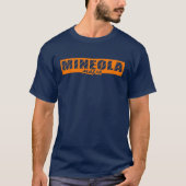 T-shirt Conception de bloc de la mafia Mineola (Devant)