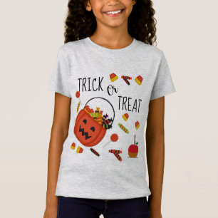 T-Shirt Conception de bonbons pour la fête d'Halloween