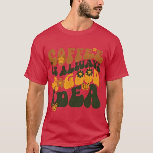 T-shirt Conception de café Java Joy Cadeau parfait (Devant)