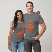T-shirt Conception de camping fille (Unisexe)