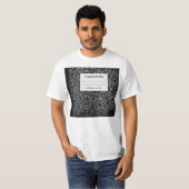 T-shirt Conception de carnet de composition (Devant entier)