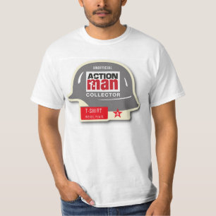 T-shirt Conception de casque allemand d'homme d'action