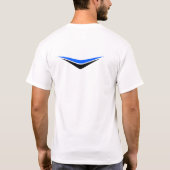 T-shirt Conception de casque de football Forge Beyond Limi (Dos)