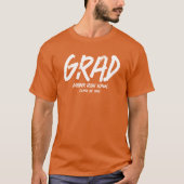 T-shirt Conception de célébration de remise de diplômes in (Devant)