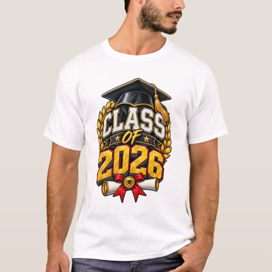 T-shirt Conception de célébration de remise des diplômes d (Devant)