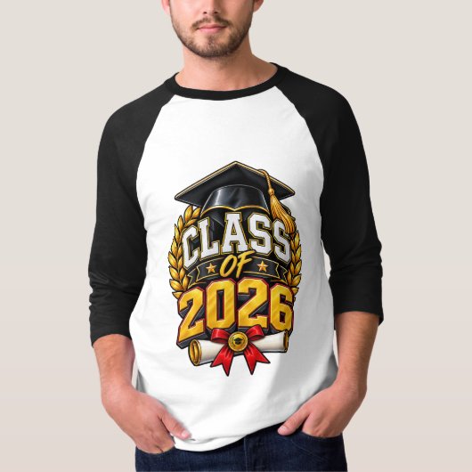 T-shirt Conception de célébration de remise des diplômes d (Devant)