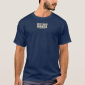 T-shirt Conception de cerisier à fleurs Hangul (Devant)