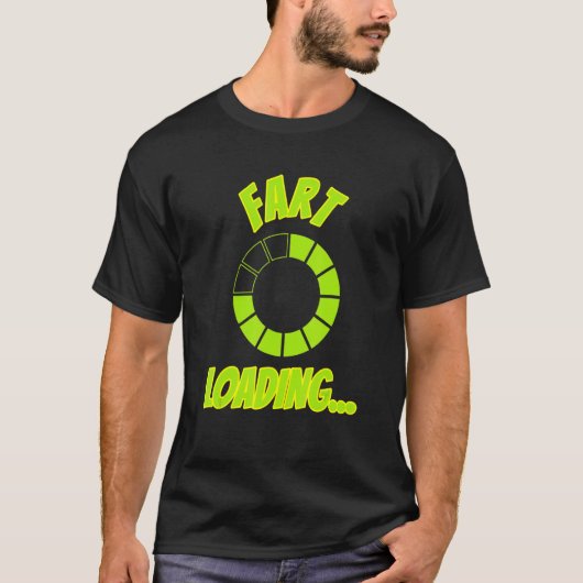 T-shirt Conception de chargement de panier (Devant)
