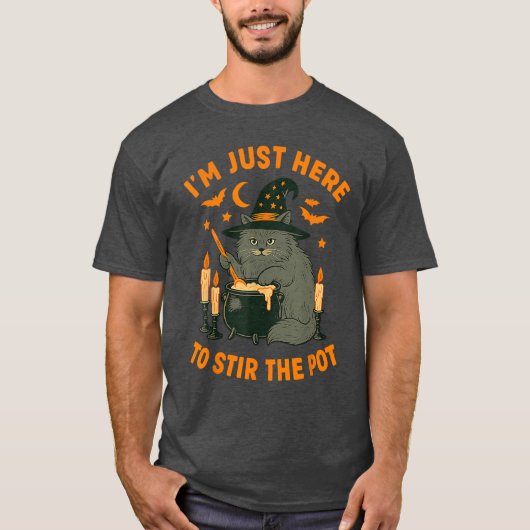 T-shirt Conception de chat (Devant)