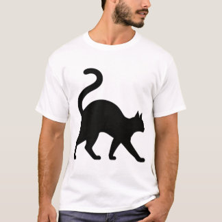 T-shirt Conception de chat de profil élégante