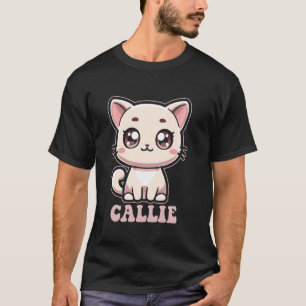 T-shirt Conception de chat Kitty mignon pour les filles no