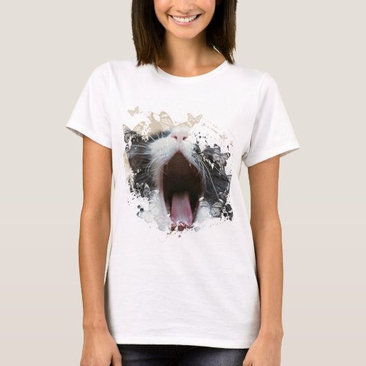 T-shirt Conception de chats (Devant)