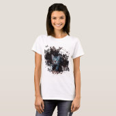 T-shirt Conception de chats cool (Devant entier)