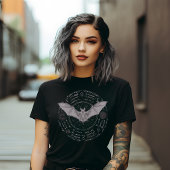 T-shirt Conception de chauve-souris symbolique
